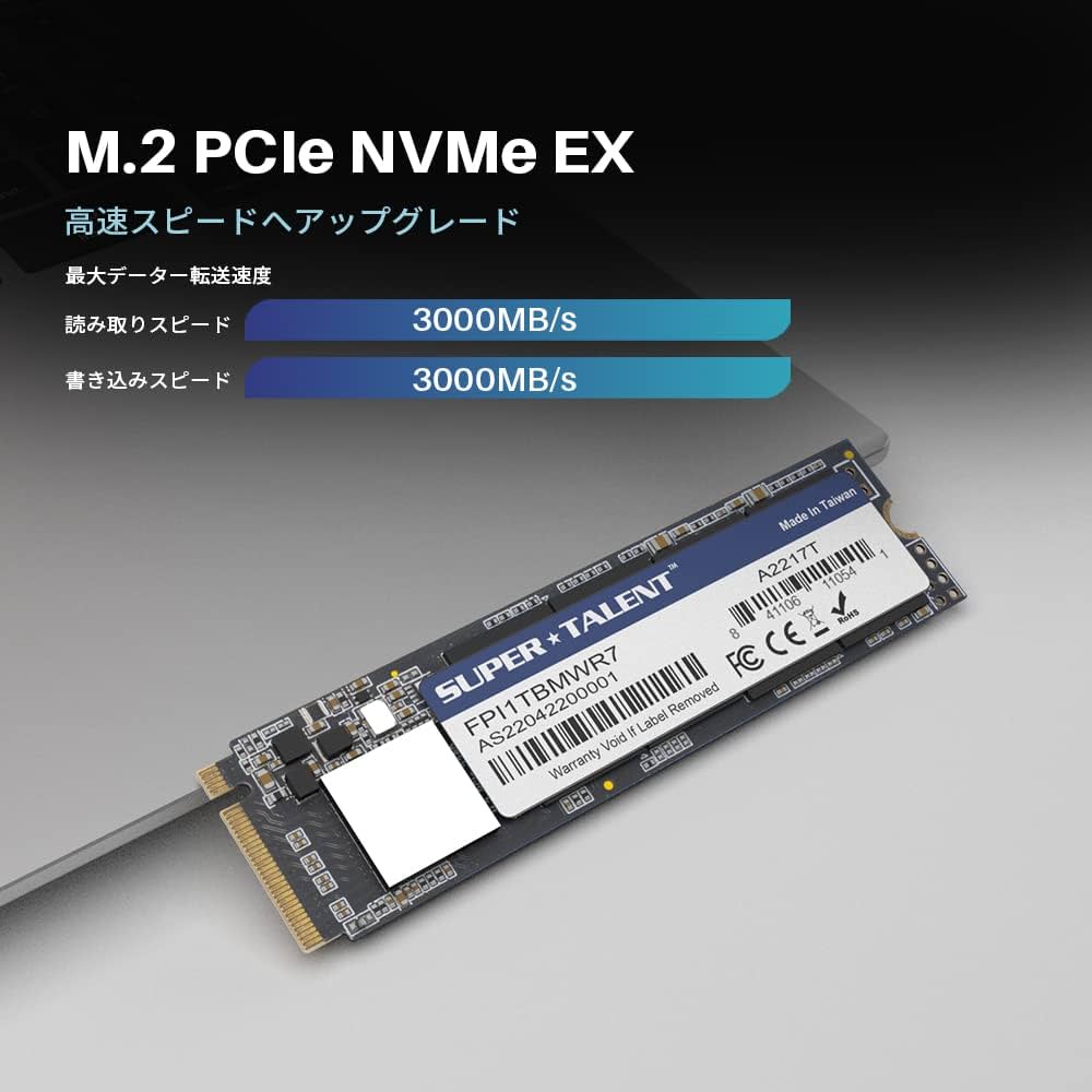 Amazon.com: Super Talent M.2 PCIe NVMe EX 1TB FPI1TBMWR7